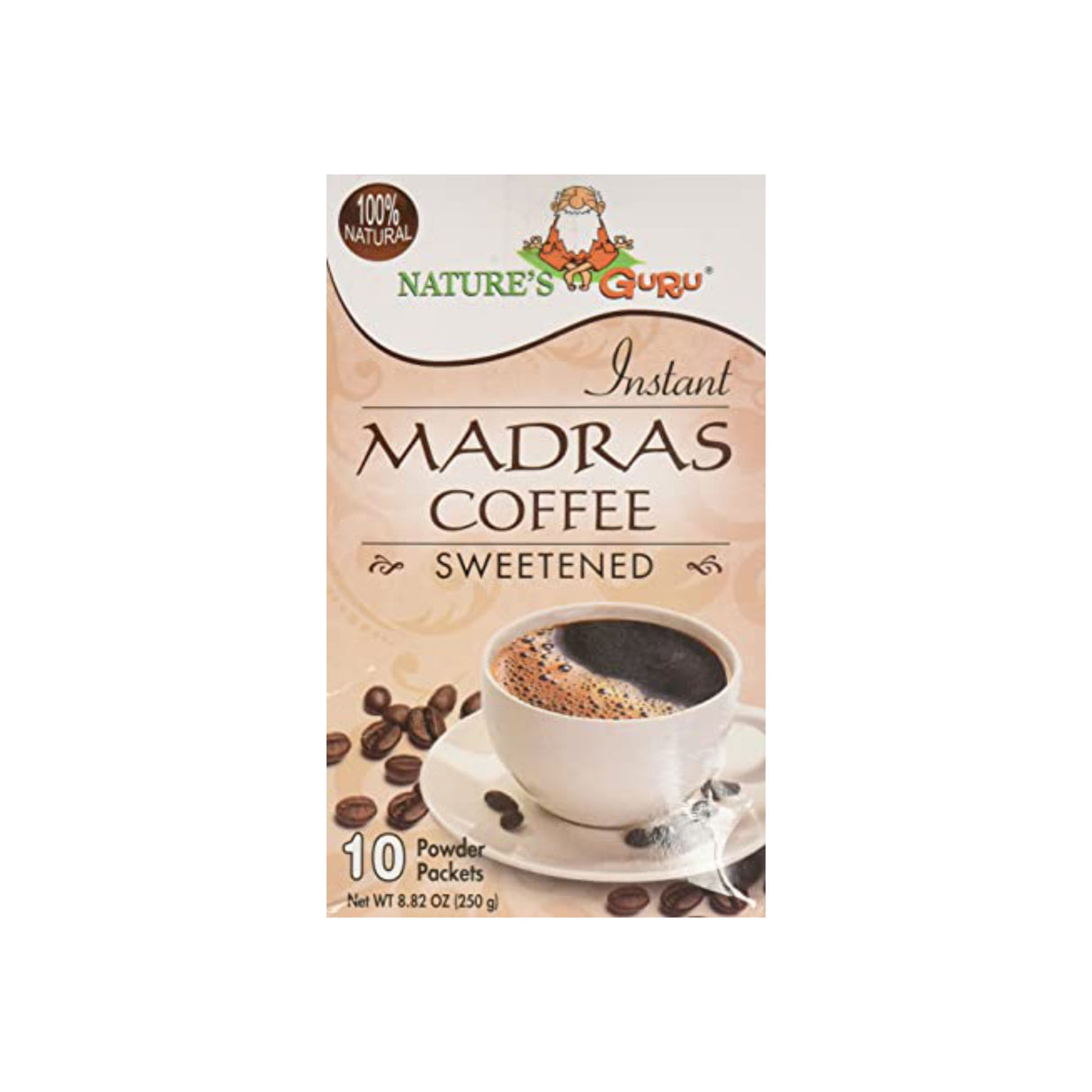 NATURE'S GURU INSTANT MADARAS COFFEE SWEETENDED