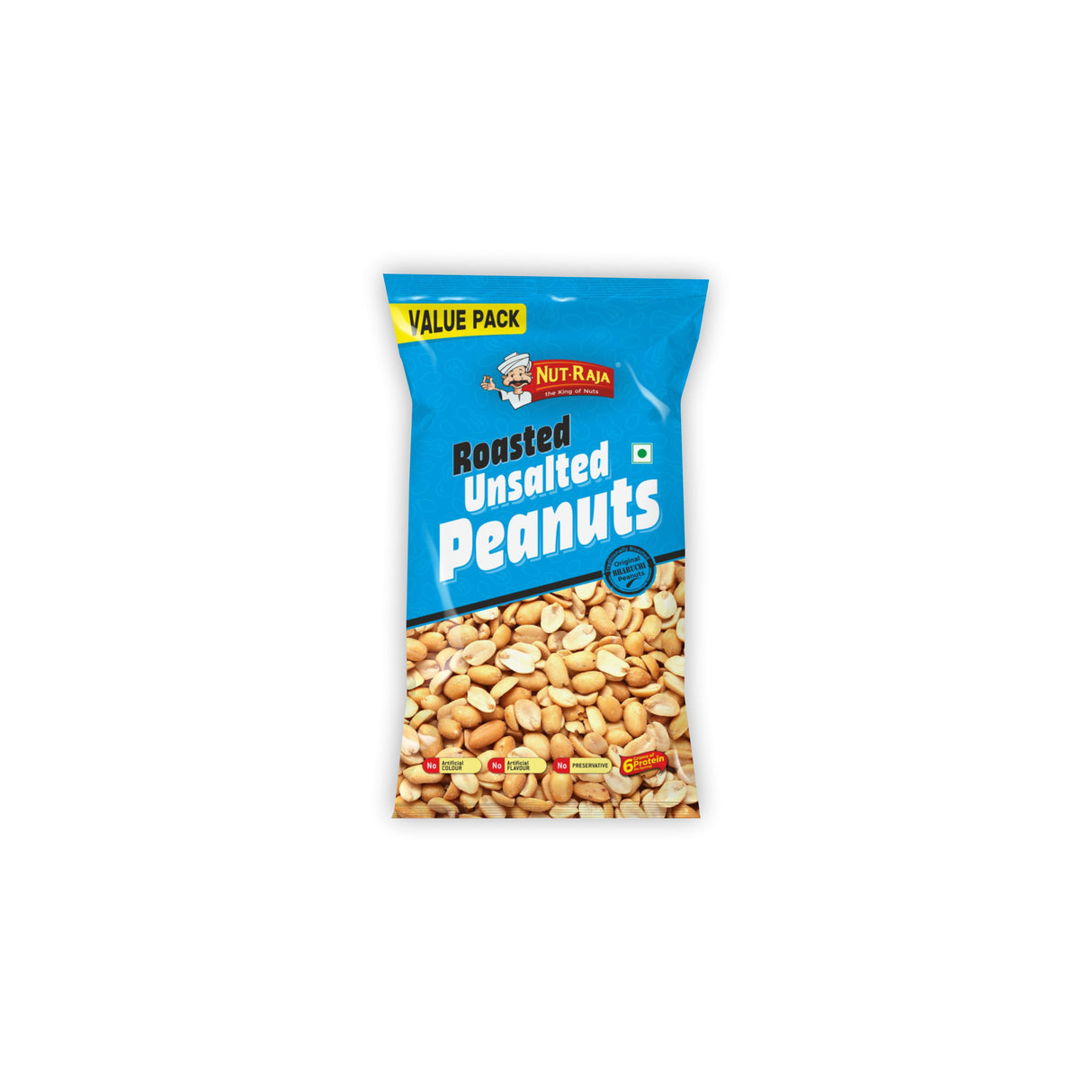 JABSONS ROASTED UNSALTED PEANUTS