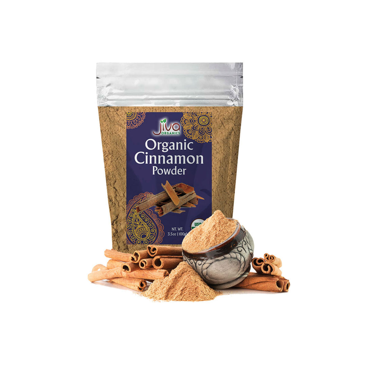 JIVA ORGANICS ORGANIC CINNAMON POWDER