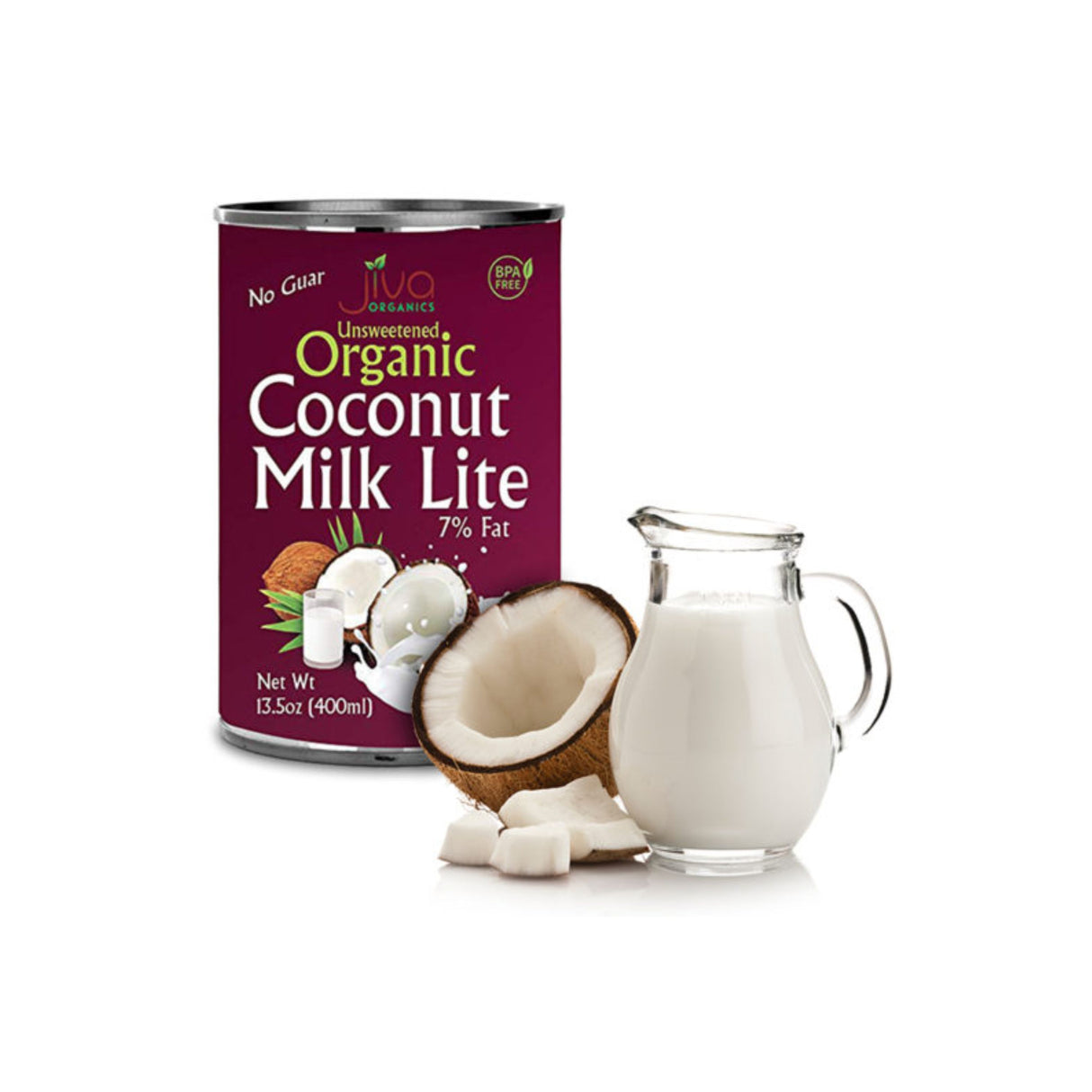 JIVA ORGANICS COCONUT MILK LITE (400ML)