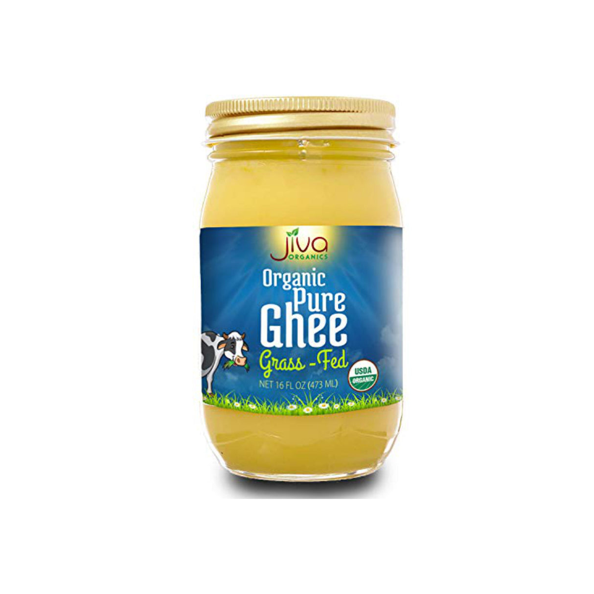 JIVA ORGANICS ORGANIC PURE GHEE (473ML)