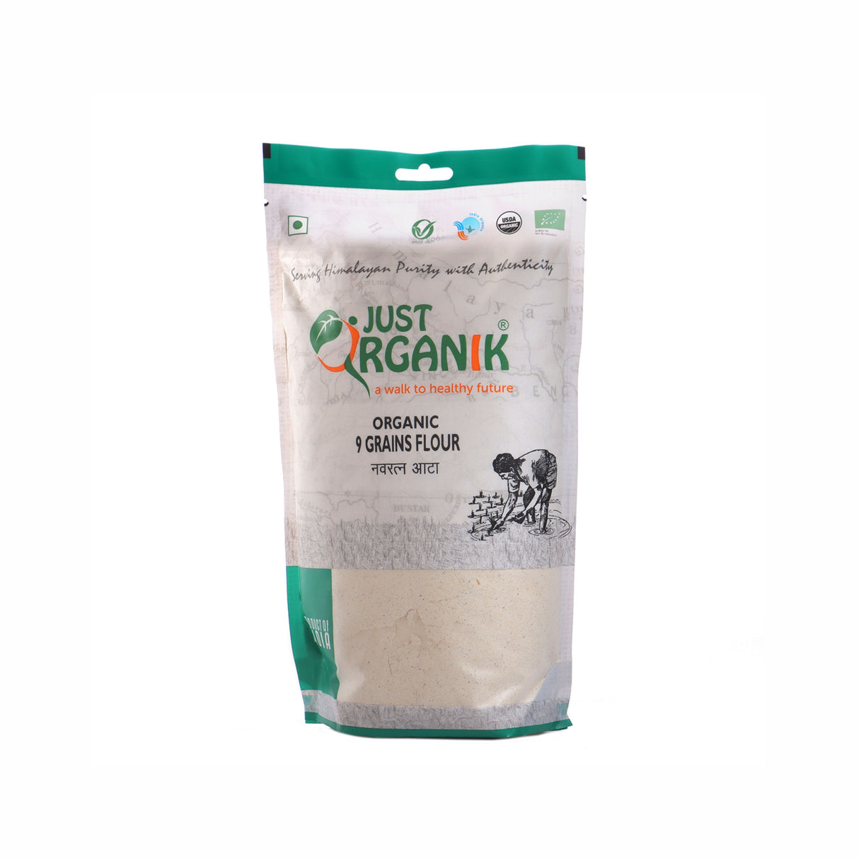 JUST ORGANIK 9 GRAINS FLOUR