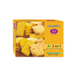 KARACHI BAKERS 2 IN 1 FRUIT & KESAR PISTA BISCUITS