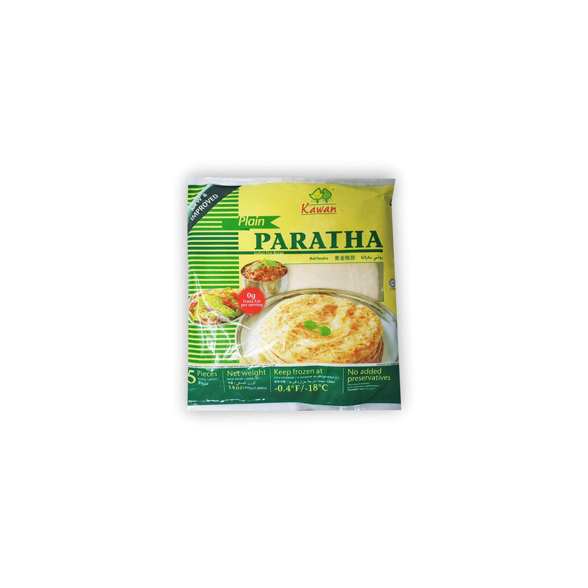 KAWAN PLAIN PARATHA 5PCS