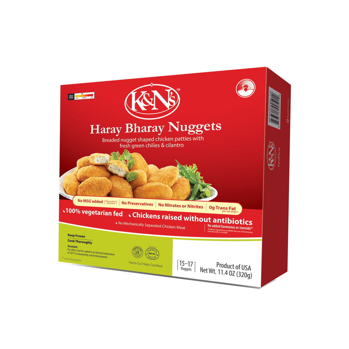 K&N HARAY BHARAY CHICKEN NUGGETS