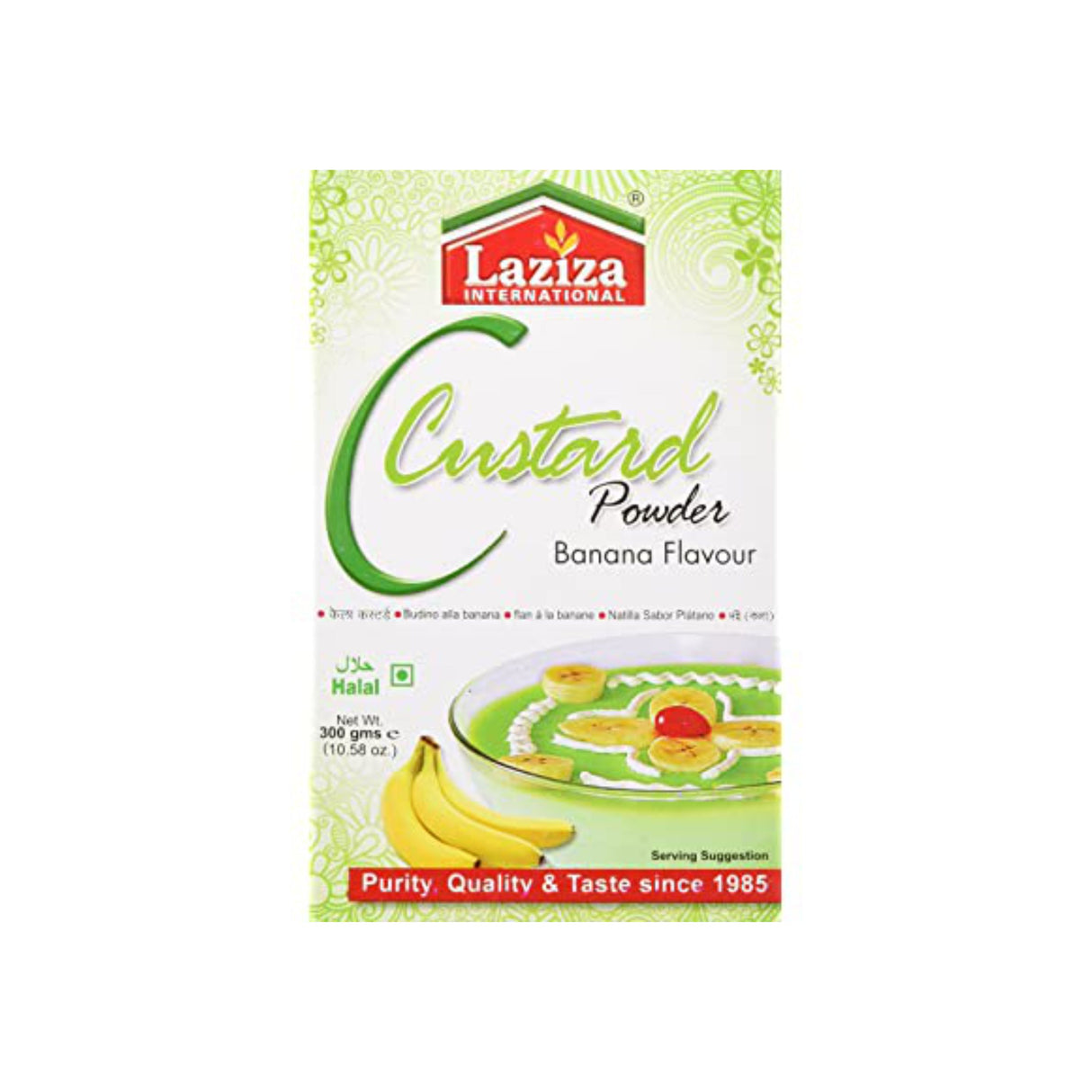 LAZIZA BANANA CUSTARD POWDER