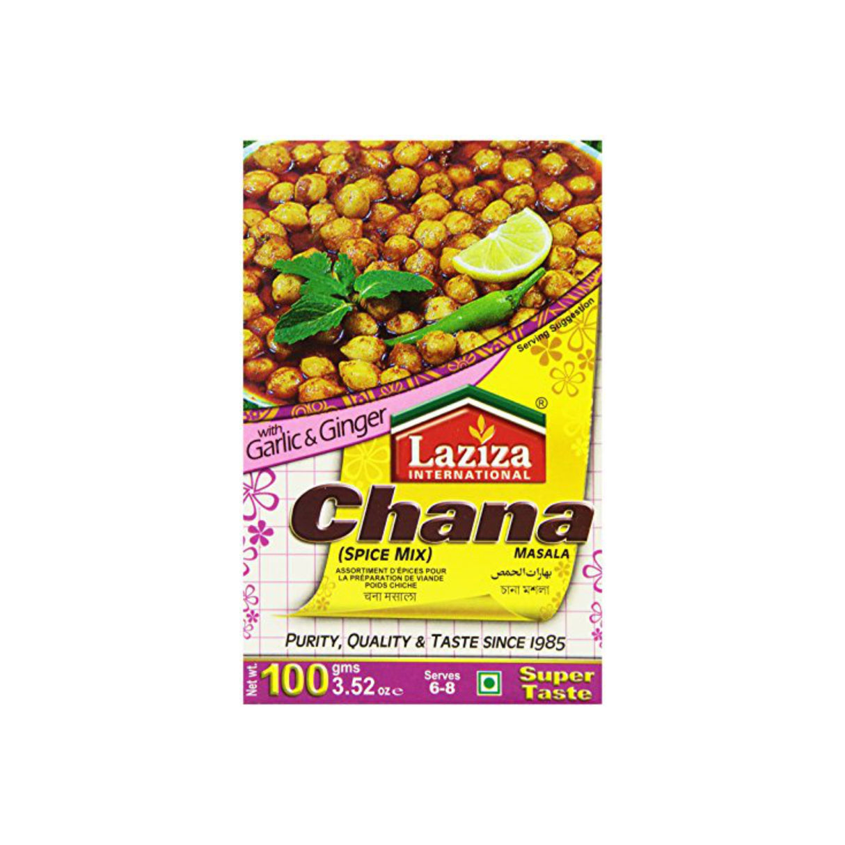 LAZIZA CHANA MASALA