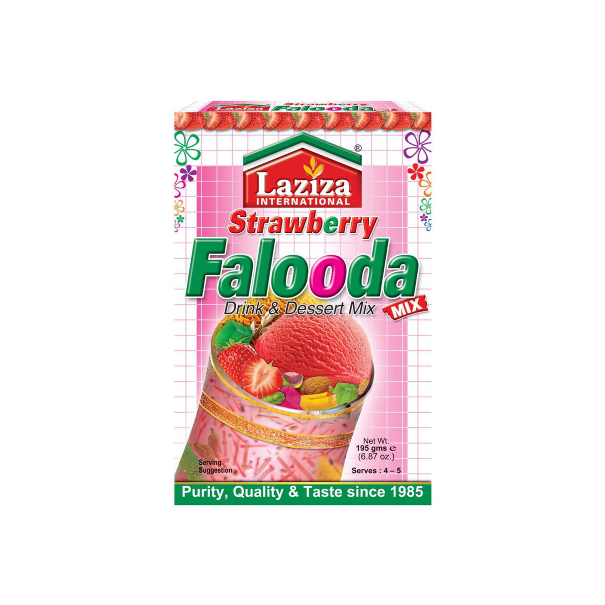 LAZIZA STRAWBERRY FALOODA