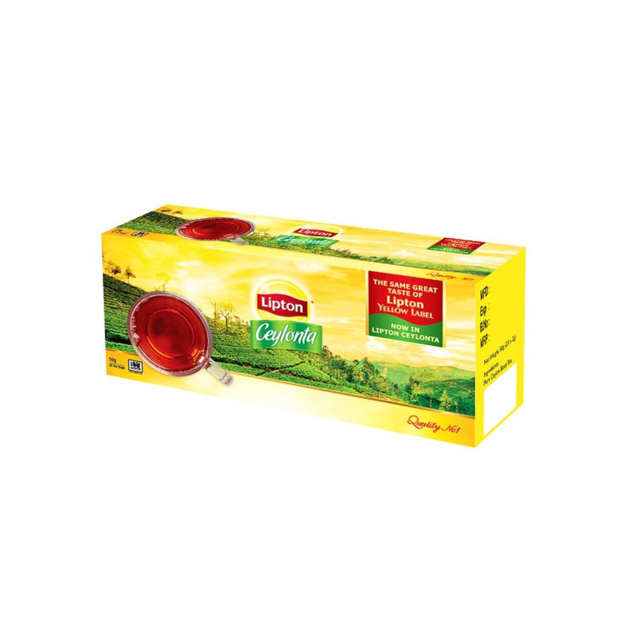 LIPTON CEYLONTA 25 TEA BAG