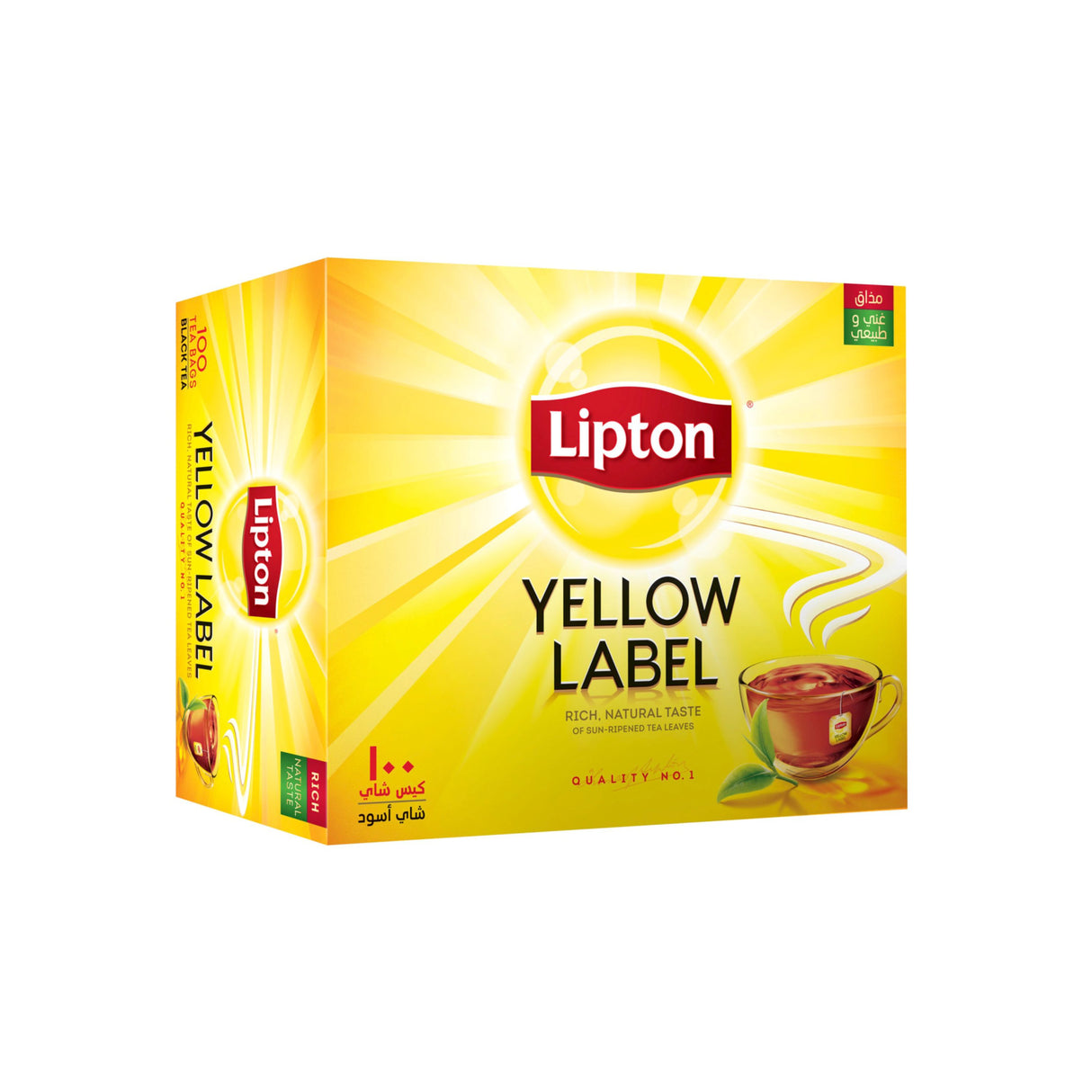 LIPTON YELLOW LABEL TEA - 100 TEA BAGS