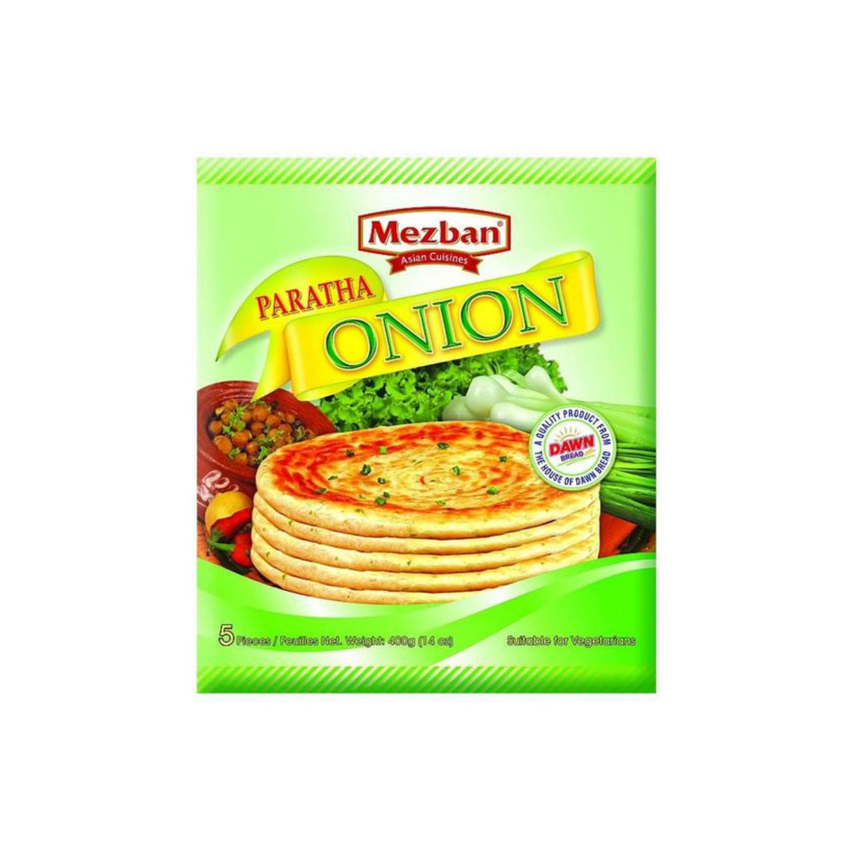 MEZBAN ONION PARATHA 5 PCS