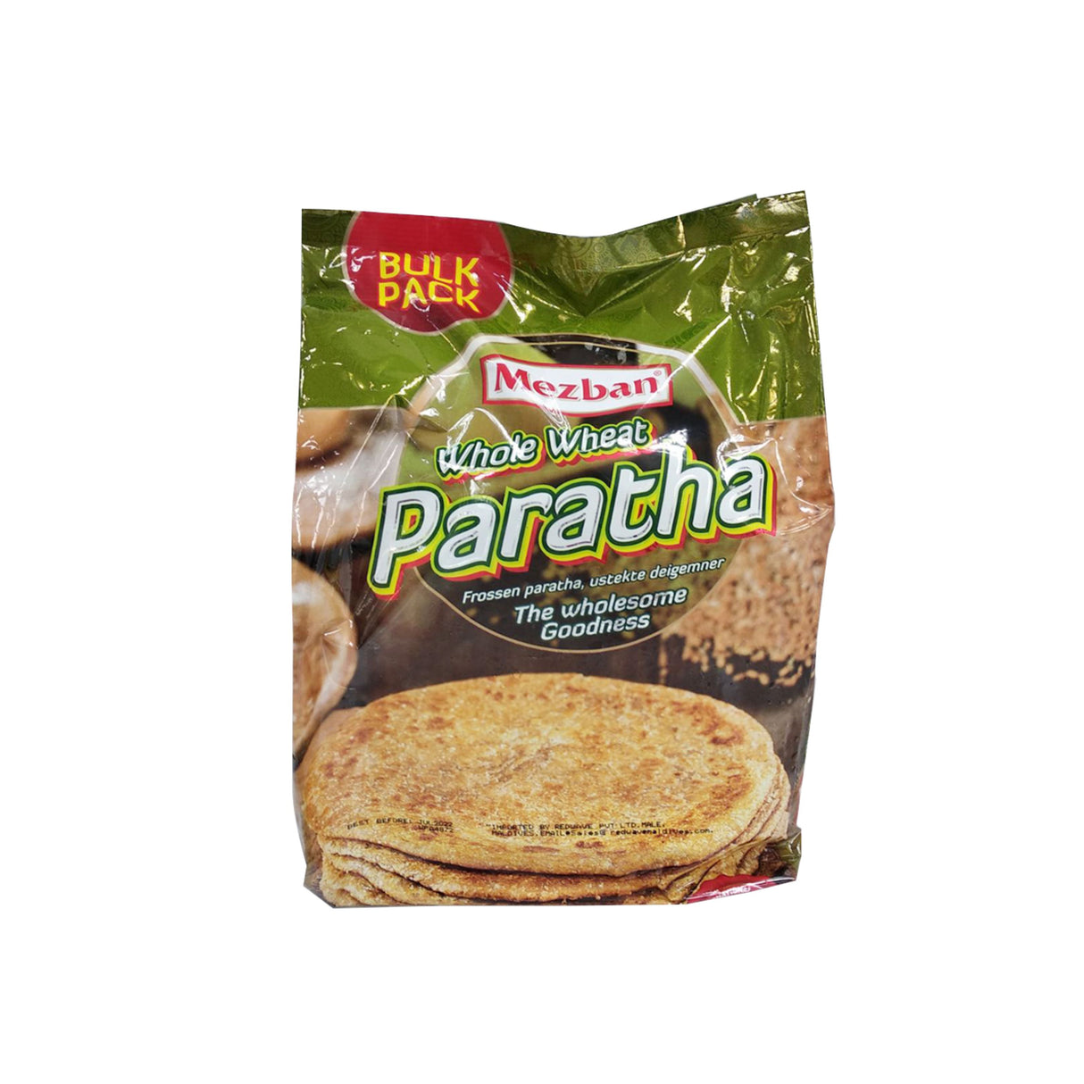 MEZBAN WHOLE WHEAT PARATHA 30PCS