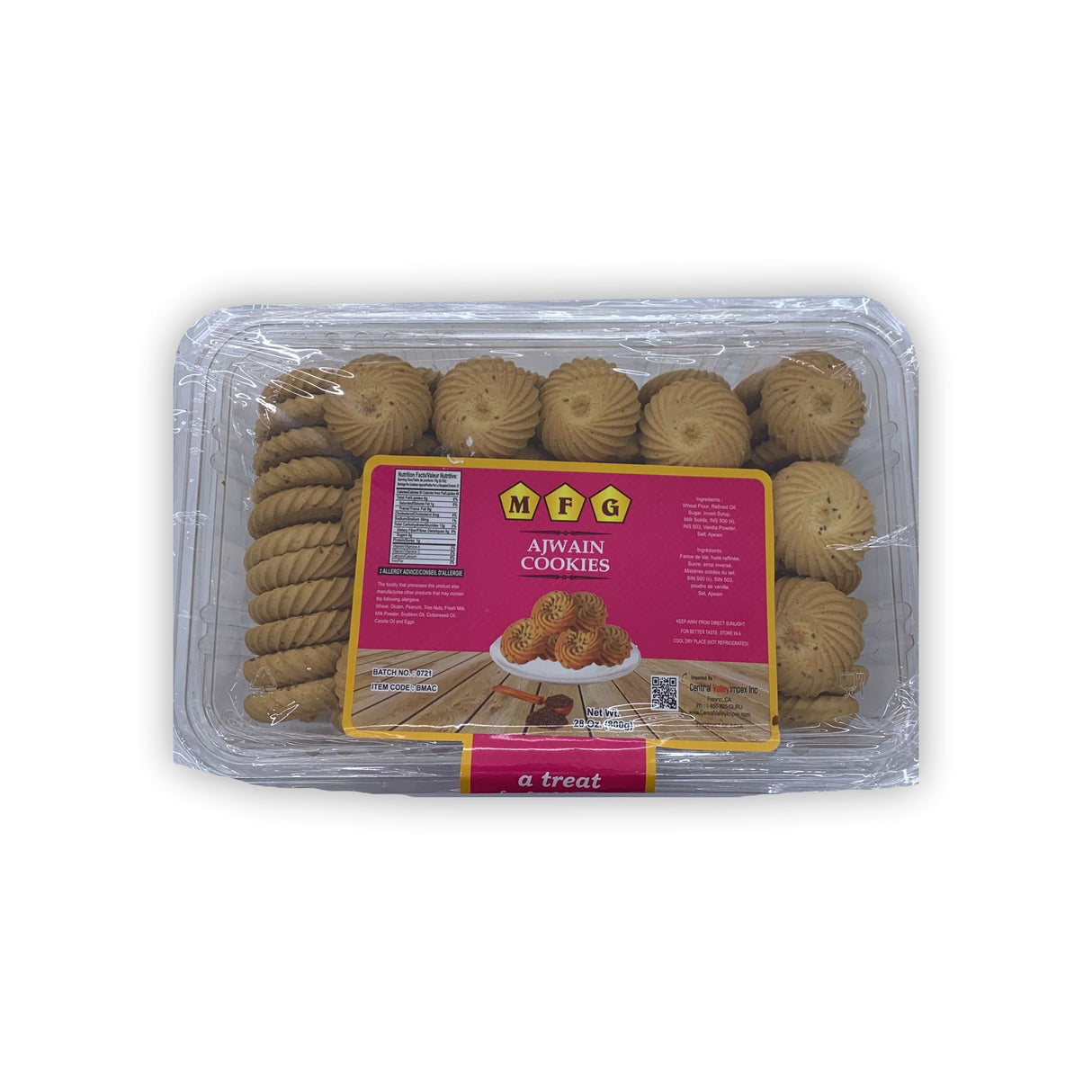 MFG AJWAIN COOKIES