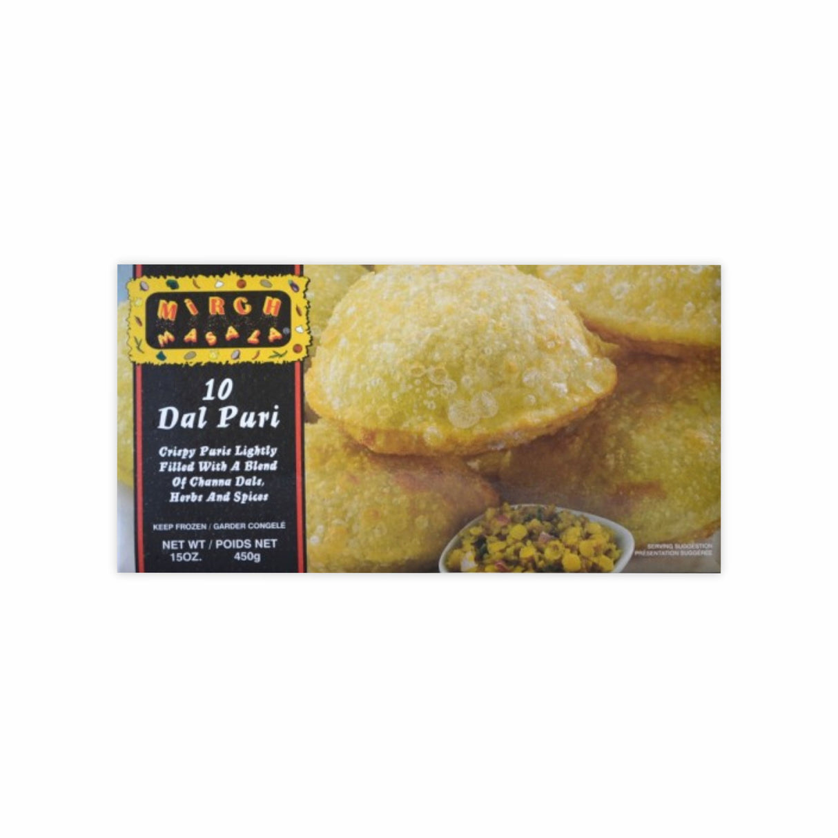 MIRCH MASALA DAL PURI 10PCS