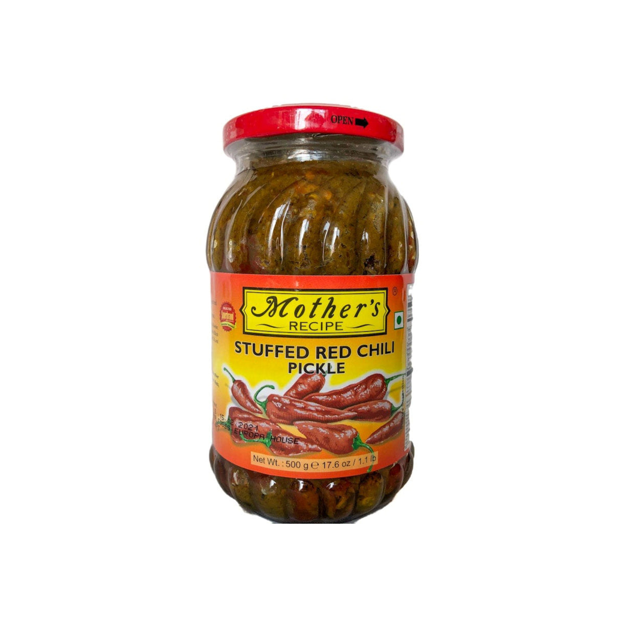 MOTHER'S STUFFED RED CHILLI PICKLE