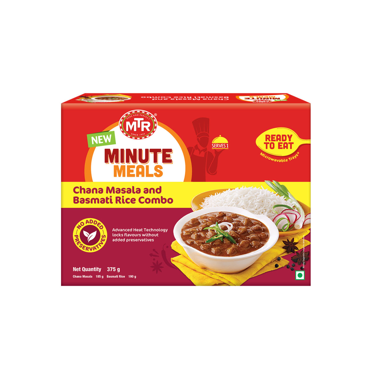 MTR CHANA MASALA & BASMATI RICE