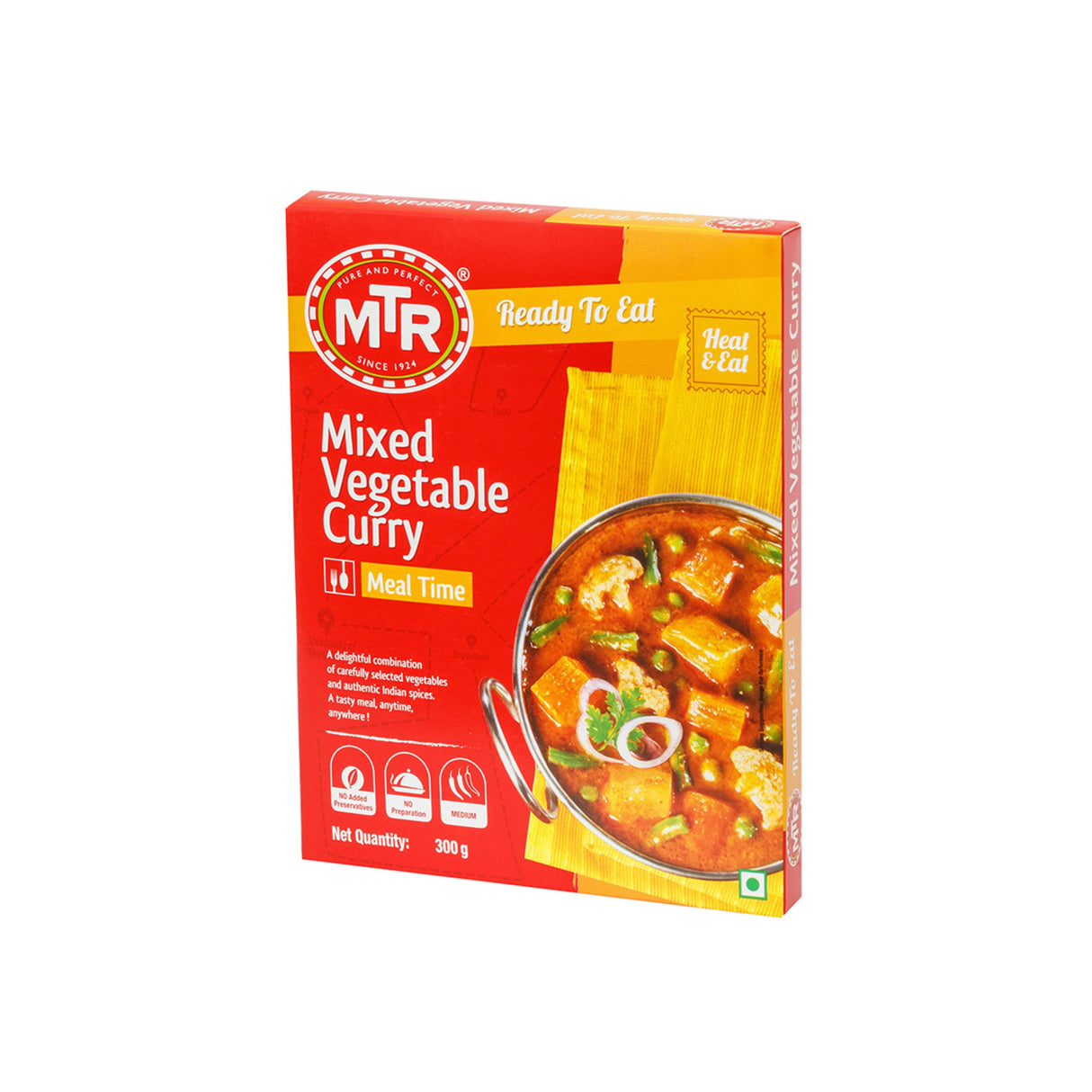 MTR MIXED VEGETABLE CURRY