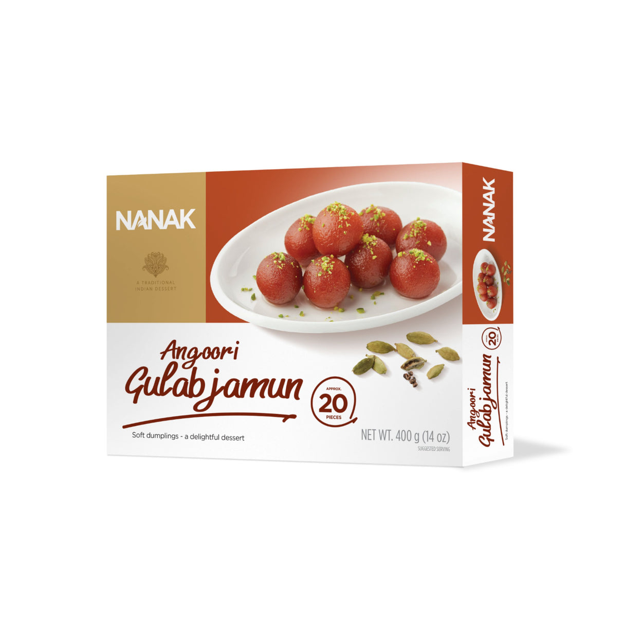 NANAK ANGOORI GULAB JAMUN 20PC