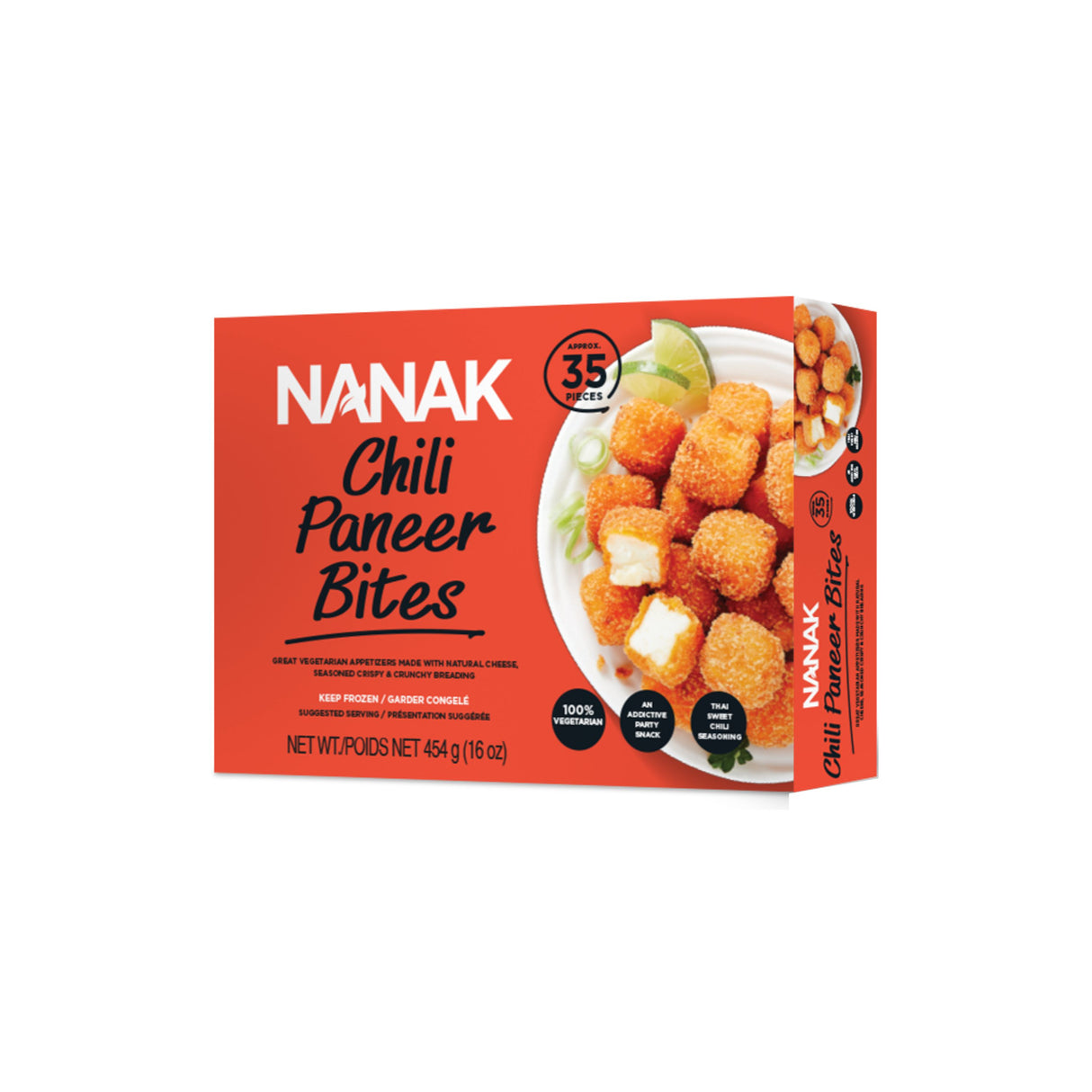 NANAK CHILI PANEER BITES 35PCS