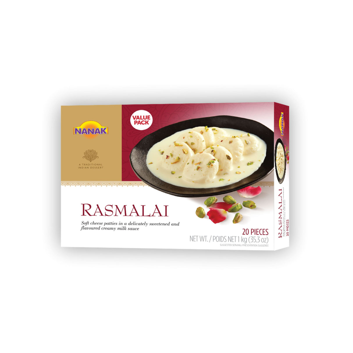 NANAK RASMALAI 20 PIECES