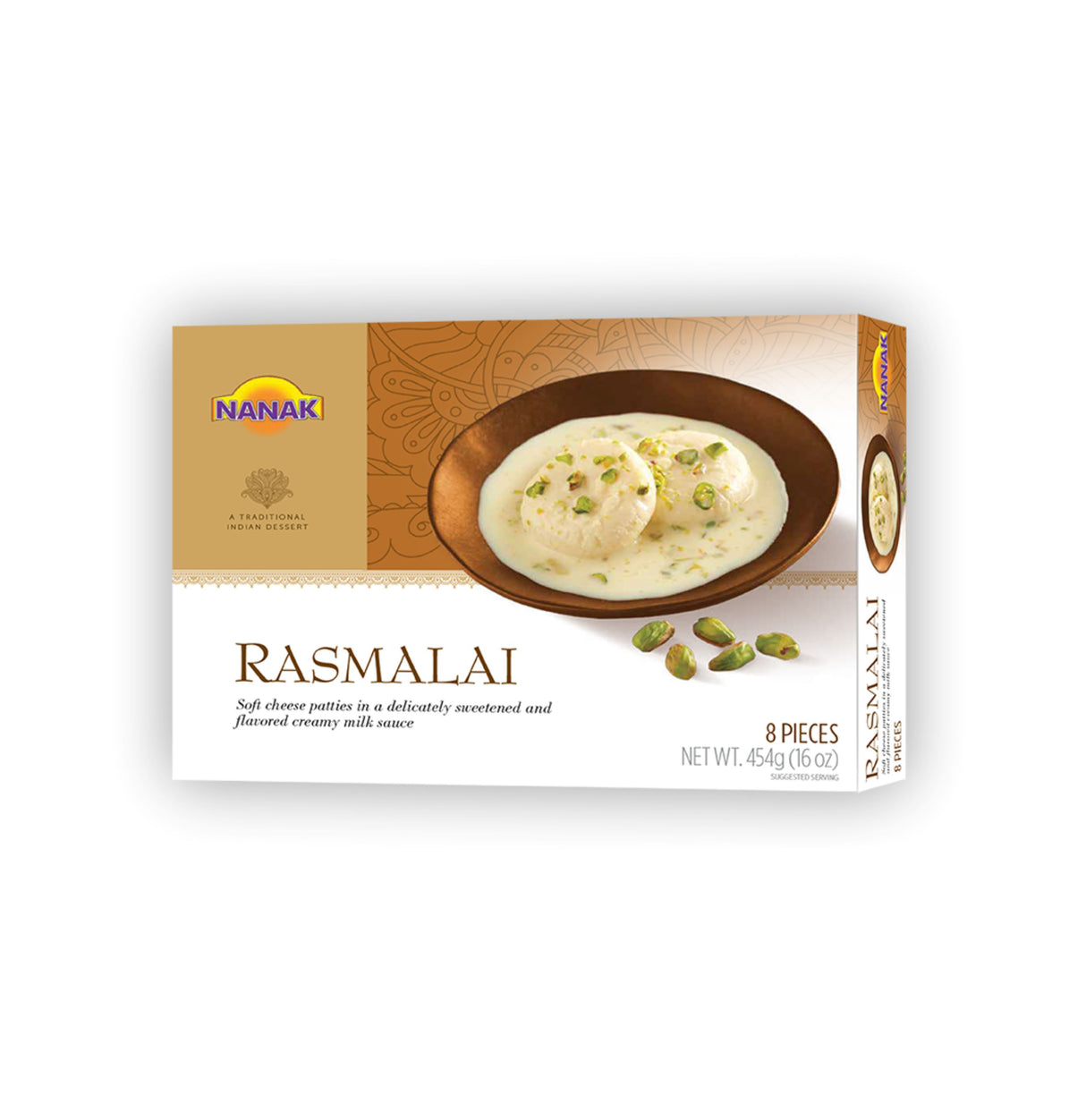 NANAK RASMALAI 8 PIECES