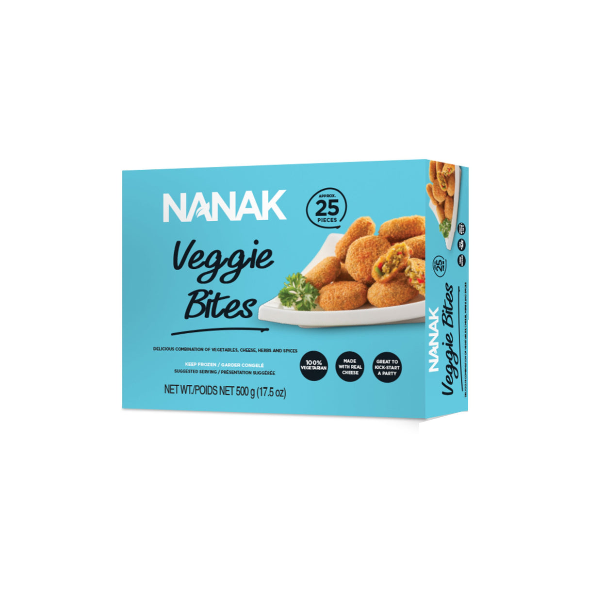 NANAK VEGGIE BITES 25PCS