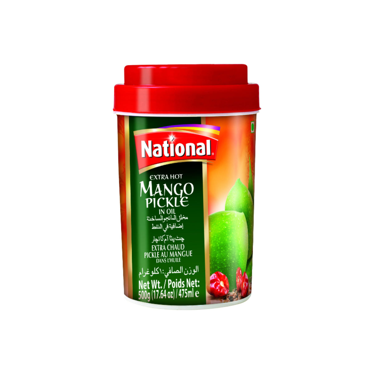 NATIONAL EXTRA HOT MANGO PICKLE