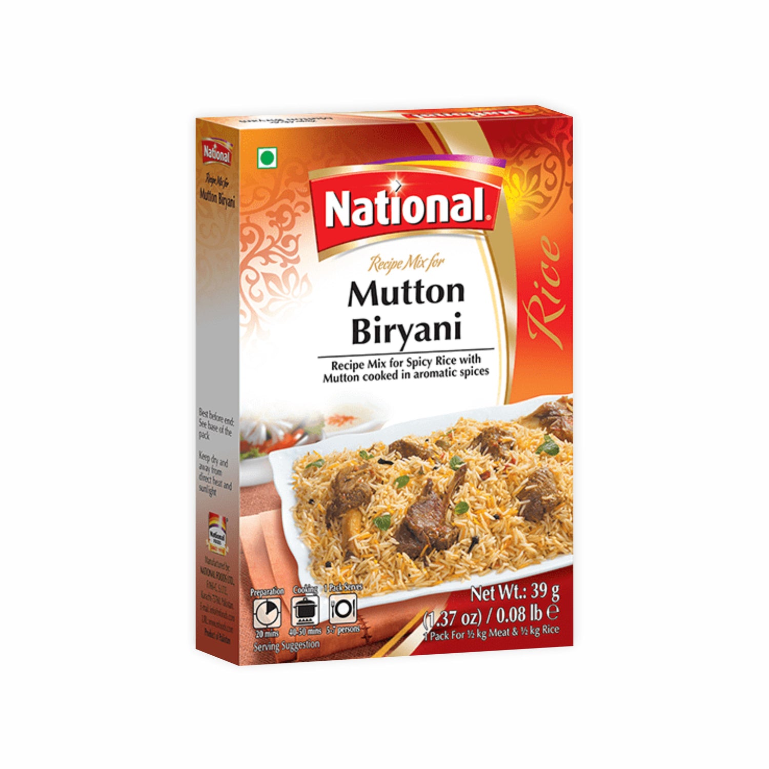 NATIONAL MUTTON BIRYANI MIX – New Indian Supermarket, Tracy