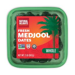 NATURAL DELIGHTS WHOLE FRESH MEDJOOL DATES