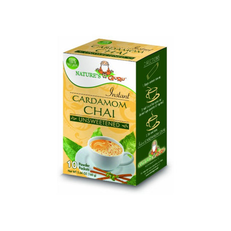 NATURE'S GURU INSTANT CARDAMOM CHAI UNSWEETENED