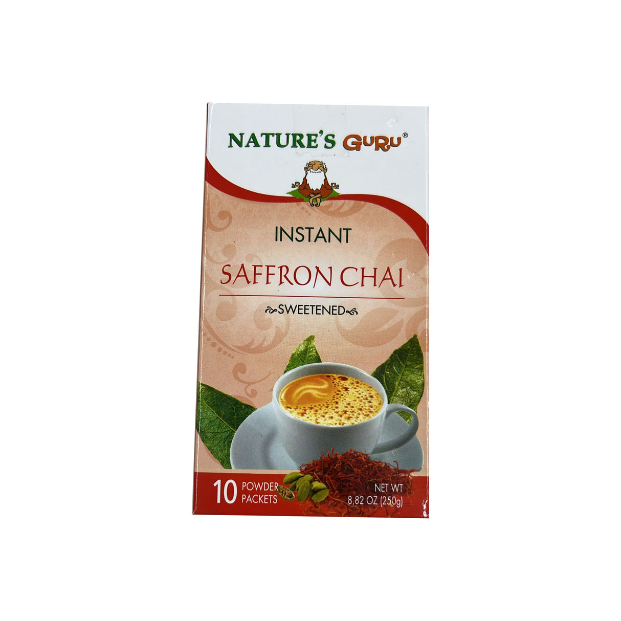 NATURE'S GURU INSTANT SAFFRON CHAI SWEETENED