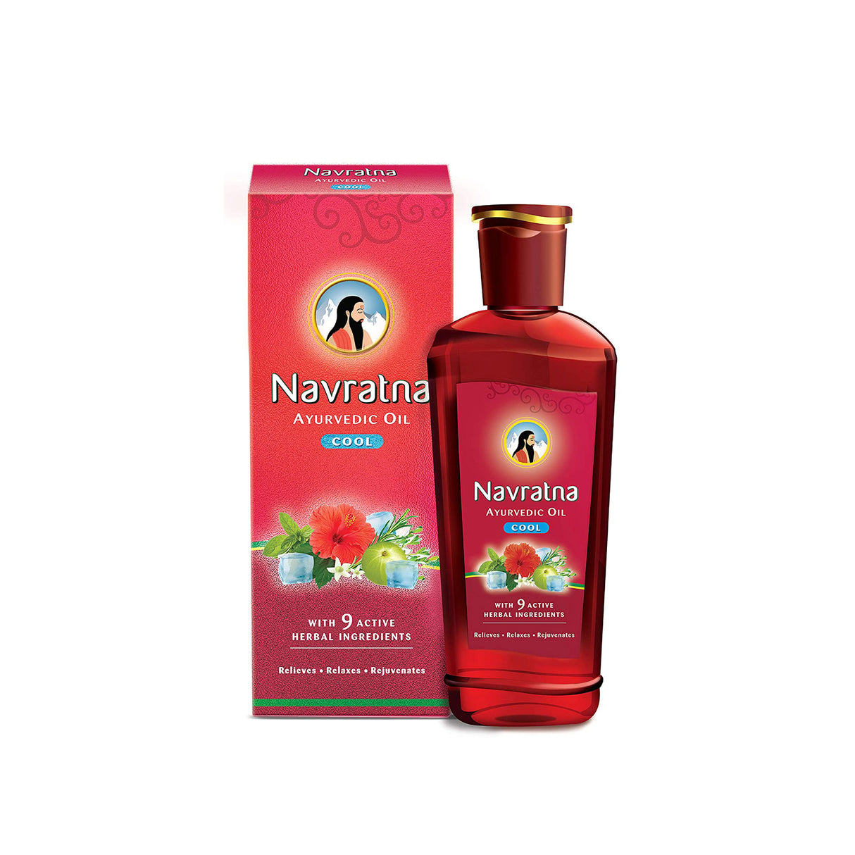 NAVRATNA AYURVEDIC OIL - 300 ML