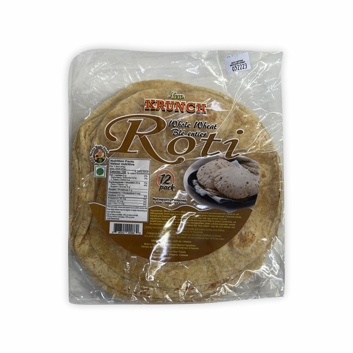 NEW KRUNCH ROTI WHOLE WHEAT