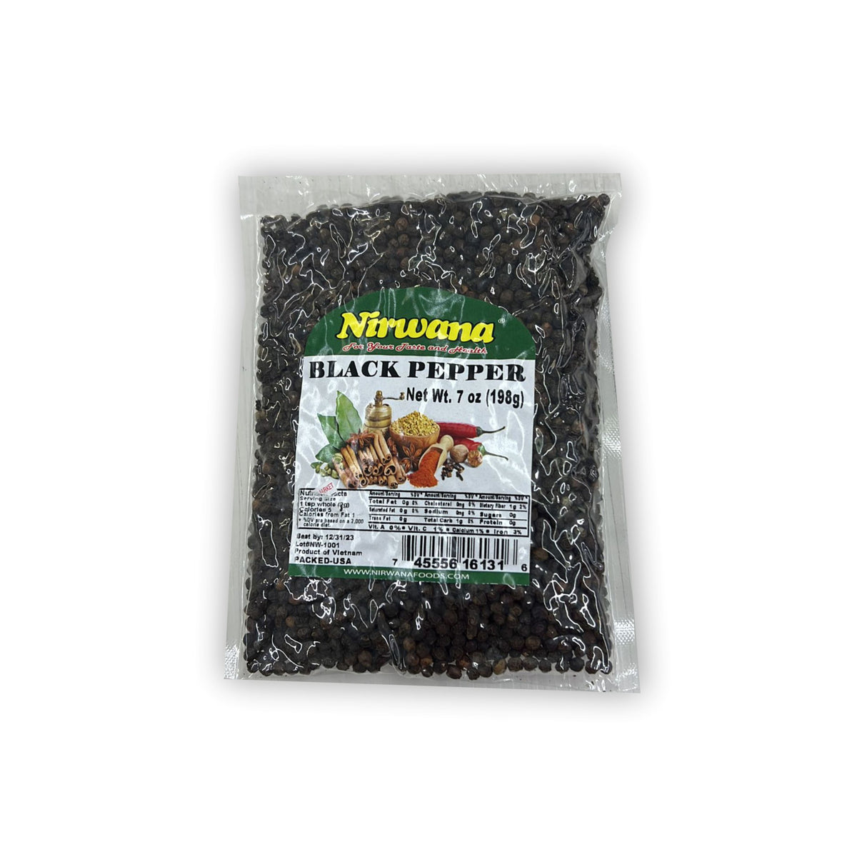 NIRWANA BLACK PEPPER WHOLE