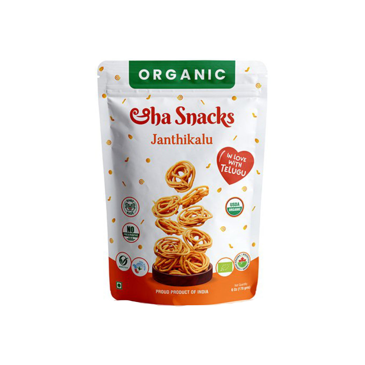 ORGANIC SHA SNACKS JANTHIKALU