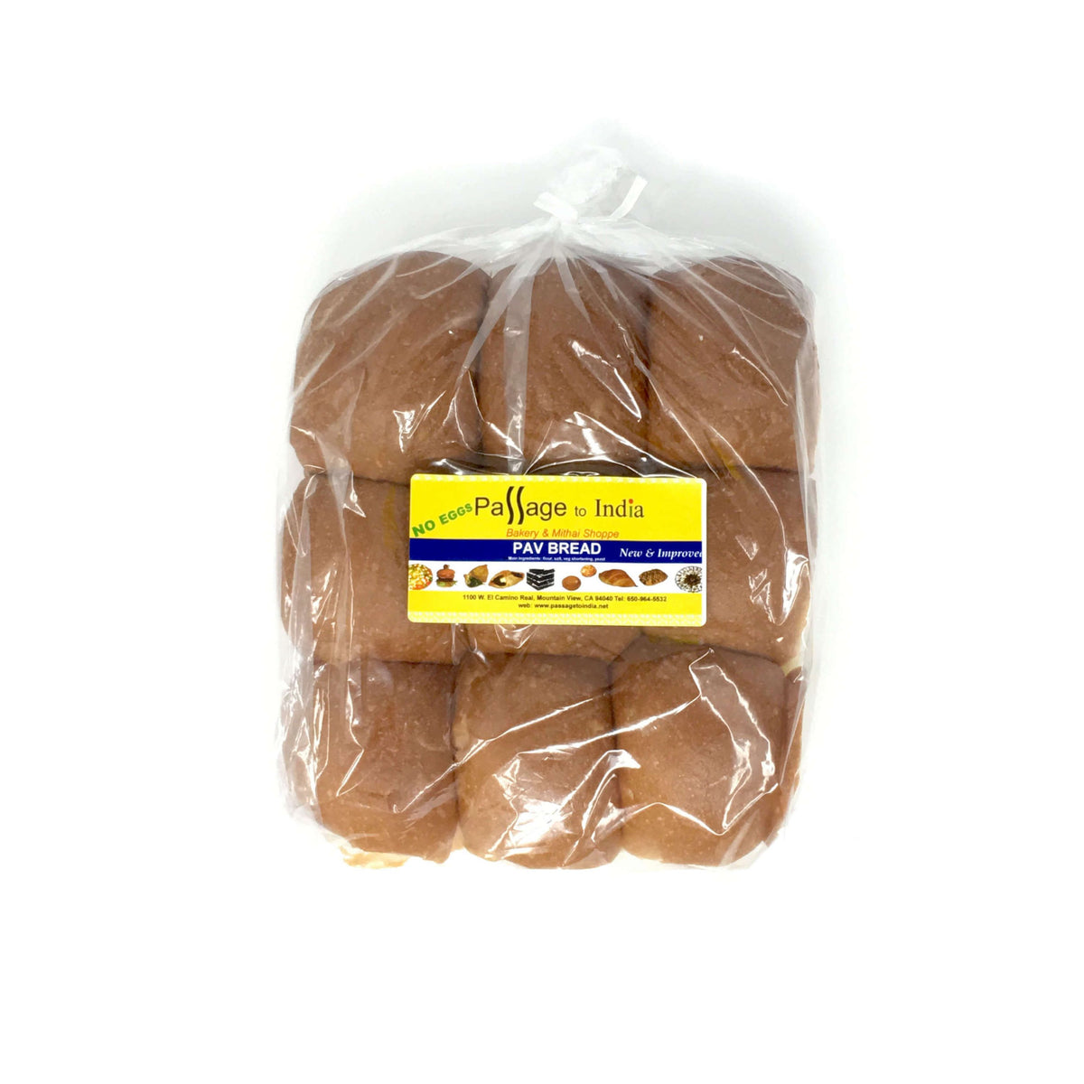 PALLAGE TO INDIA PAV BREAD – New Indian Supermarket, Tracy