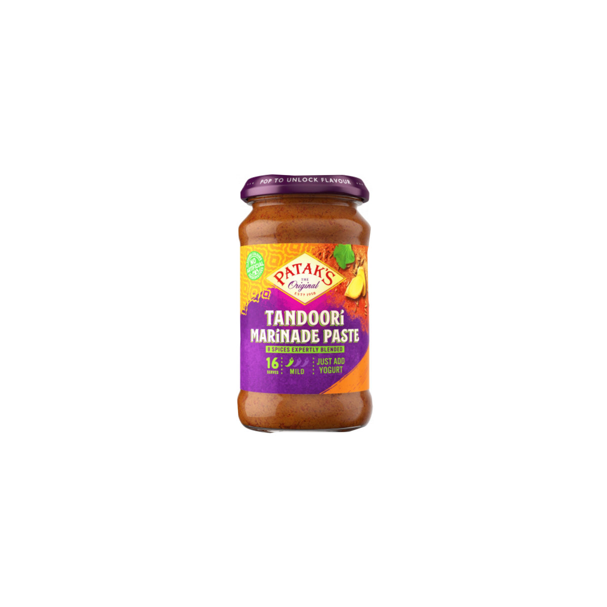 PATAK'S TANDOORI MARINADE SPICE PASTE