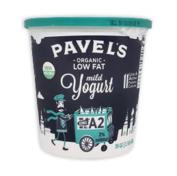 PAVEL'S ORGANIC LOW FAT A2 MILD YOGUST