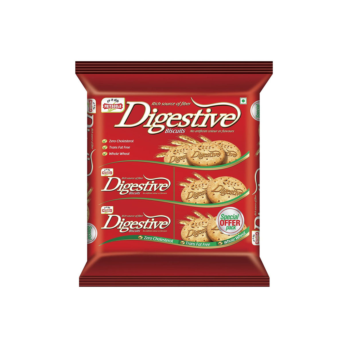 PRIYAGOLD DIGESTIVE BISCUITS SPECIAL OFFER PACK