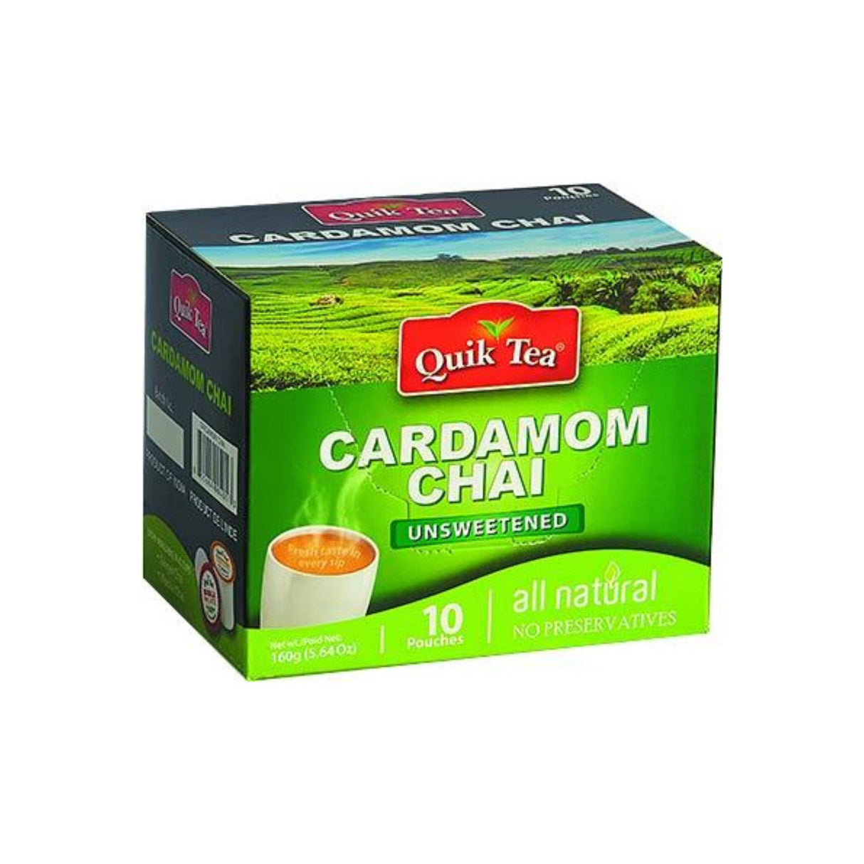 QUIK TEA CARDAMOM CHAI - 10 SACHETS