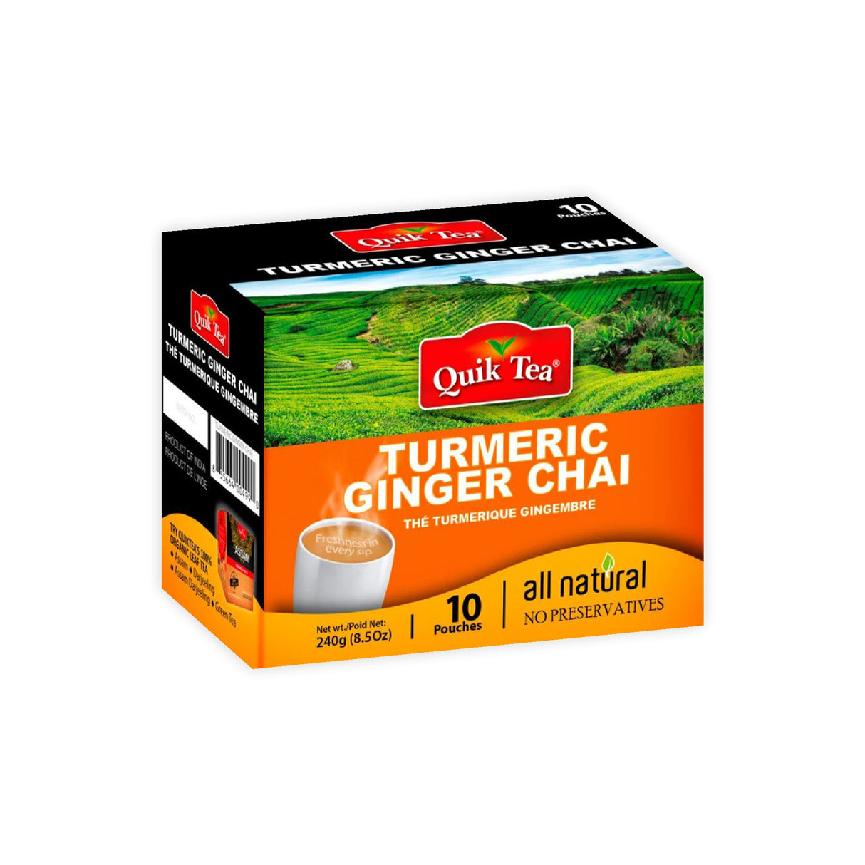 QUIK TEA TURMERIC GINGER