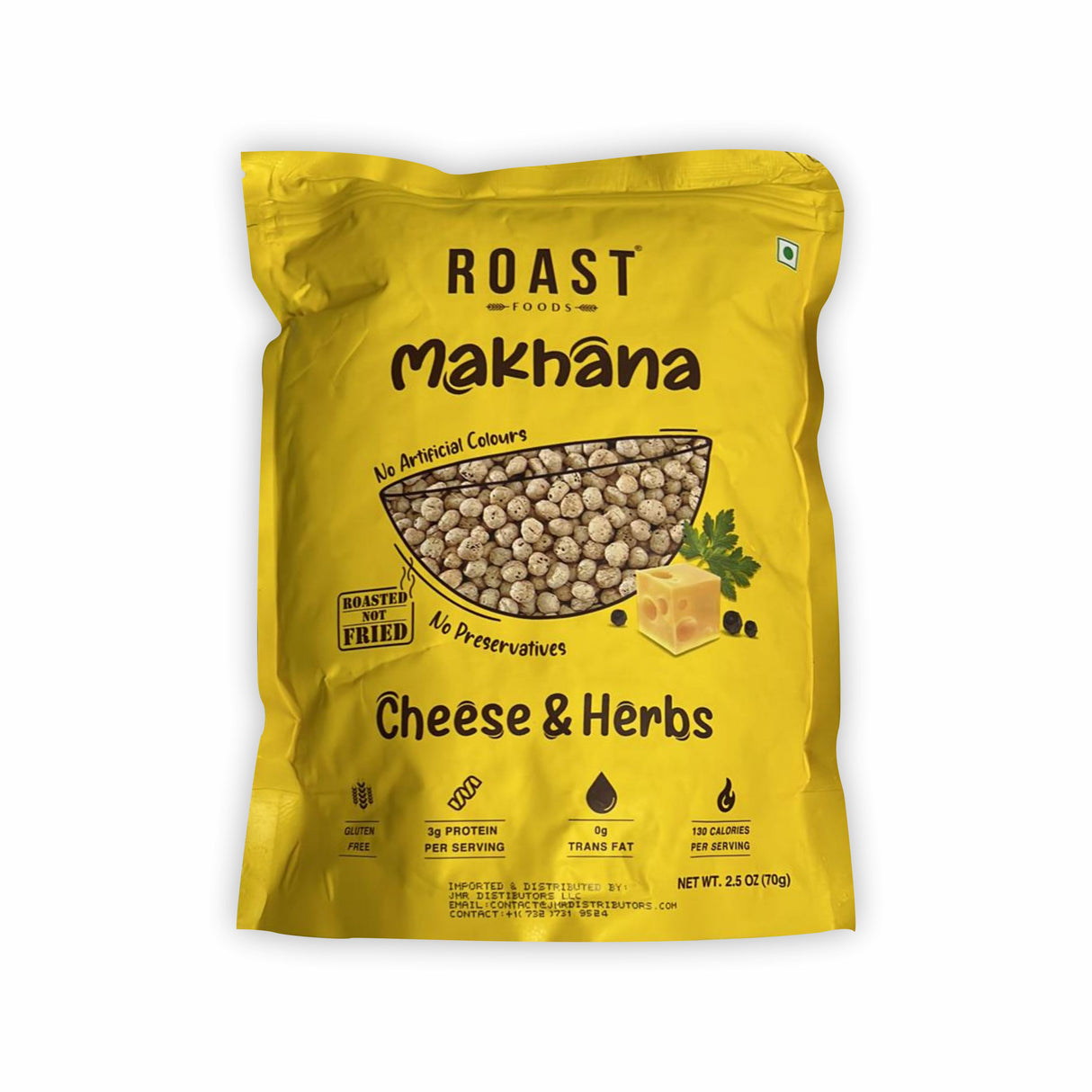 ROAST FOODS MAKHANA CHEESE & HERBS