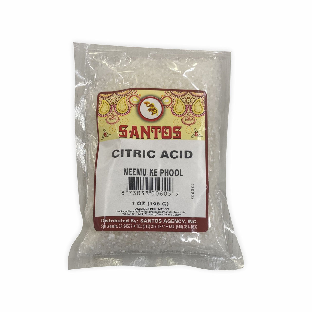 SANTOS CITRIC ACID