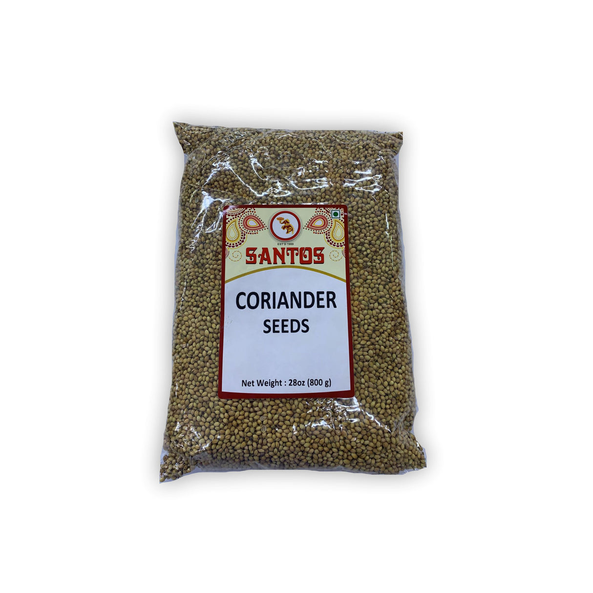 SANTOS CORIANDER SEEDS 400GM