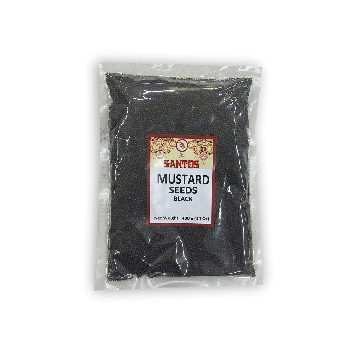 SANTOS MUSTARD SEEDS BLACK (400GM)