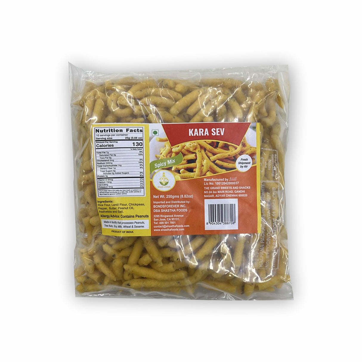 SHASTHA FOODS KARA SEV