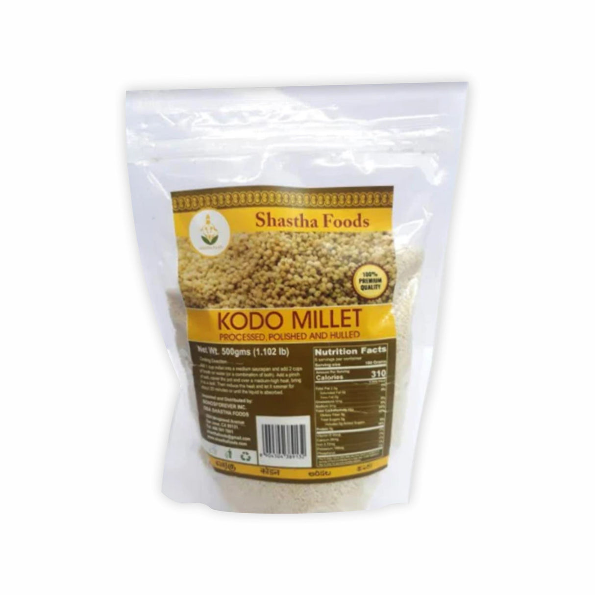 SHASTHA FOODS KODO MILLET