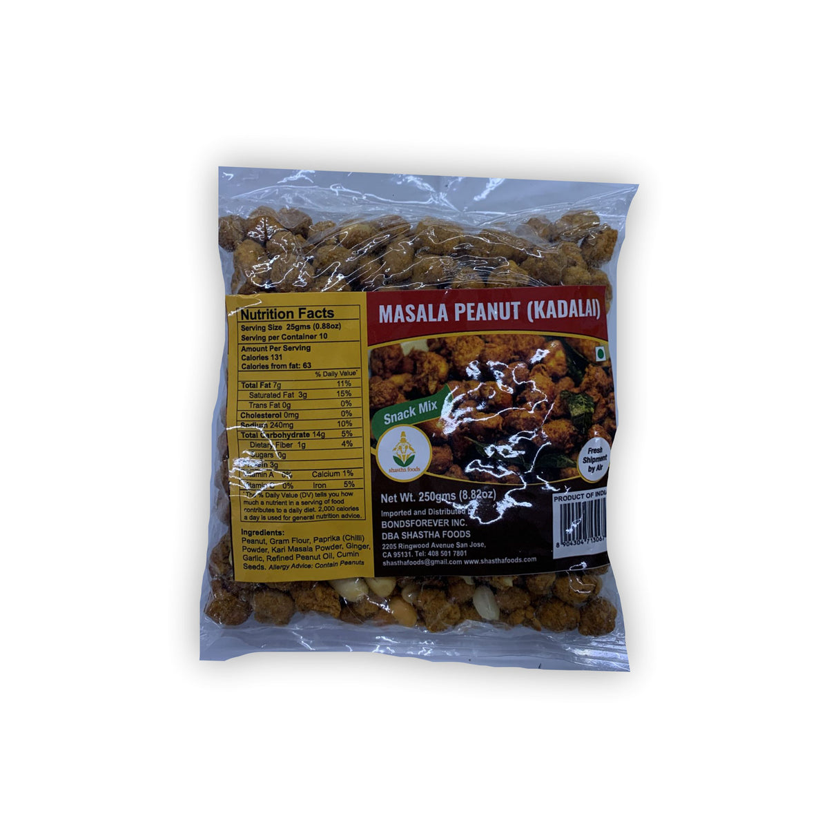 SHASTHA FOODS MASALA PEANUT