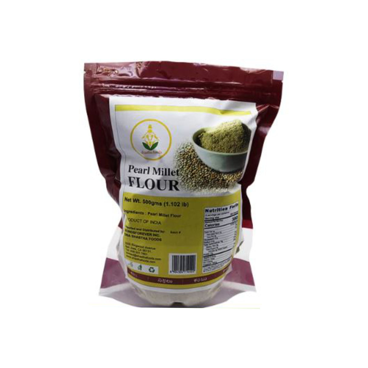 SHASTHA FOODS PEARL MILLET FLOUR