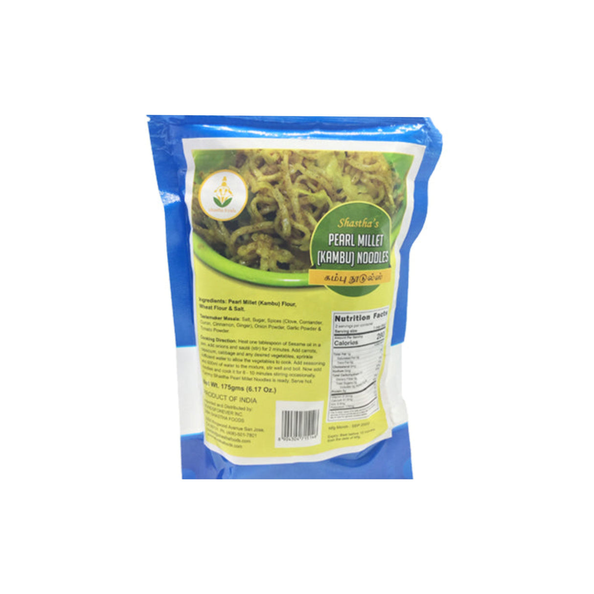 SHASTHA FOODS PEARL MILLET(KAMBU/NOODLES)